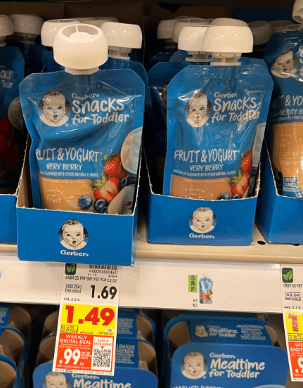 Gerber Kroger Shelf Image