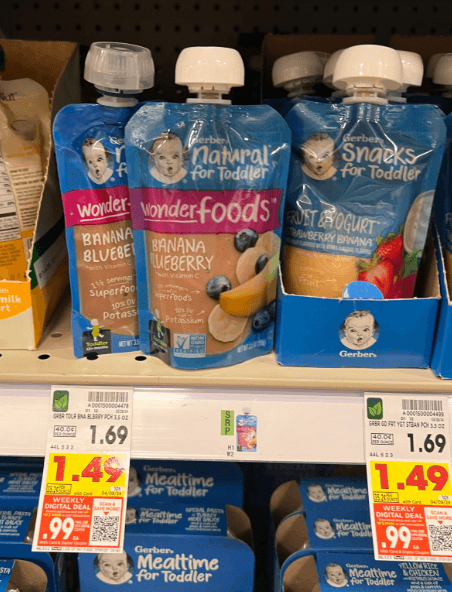 Gerber Kroger Shelf Image