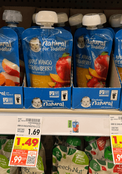 Gerber Kroger Shelf Image