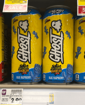 Ghost energy Kroger Shelf image