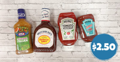 Kraft Dressing, Sweet Baby Ray's BBQ and Heinz Ketchup kroger krazy