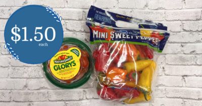 Kroger Mini Sweet Peppers & Nature Sweet Glorys Tomatoes Kroger Krazy