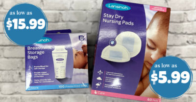 Lansinoh. Nursing Pads and Breast Milk Storage Bags kroger krazy