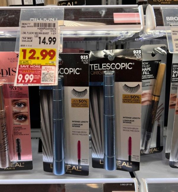 L'Oreal Telescopic Mascara Kroger Shelf Image