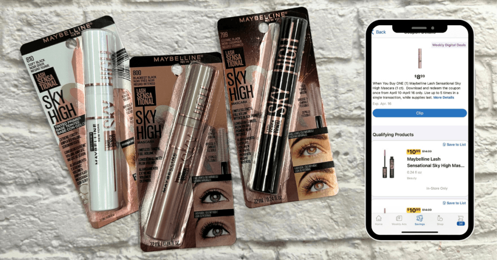 Maybelline Sky High Mascrara Coupon Kroger