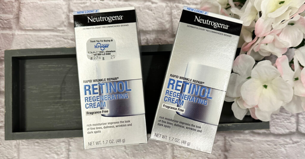 Neutrogena Rapid Wrinkle Repair Retinol Regnerating Cream Kroger
