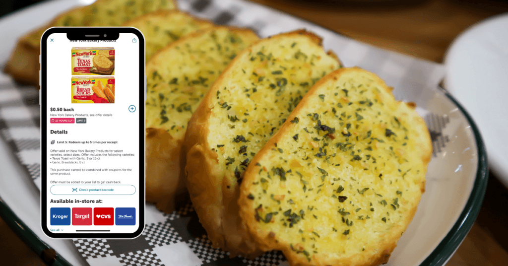 New York Bakery Garlic Bread ib