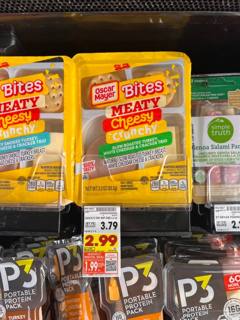 Oscar Mayer P3 kroger shelf image (1)
