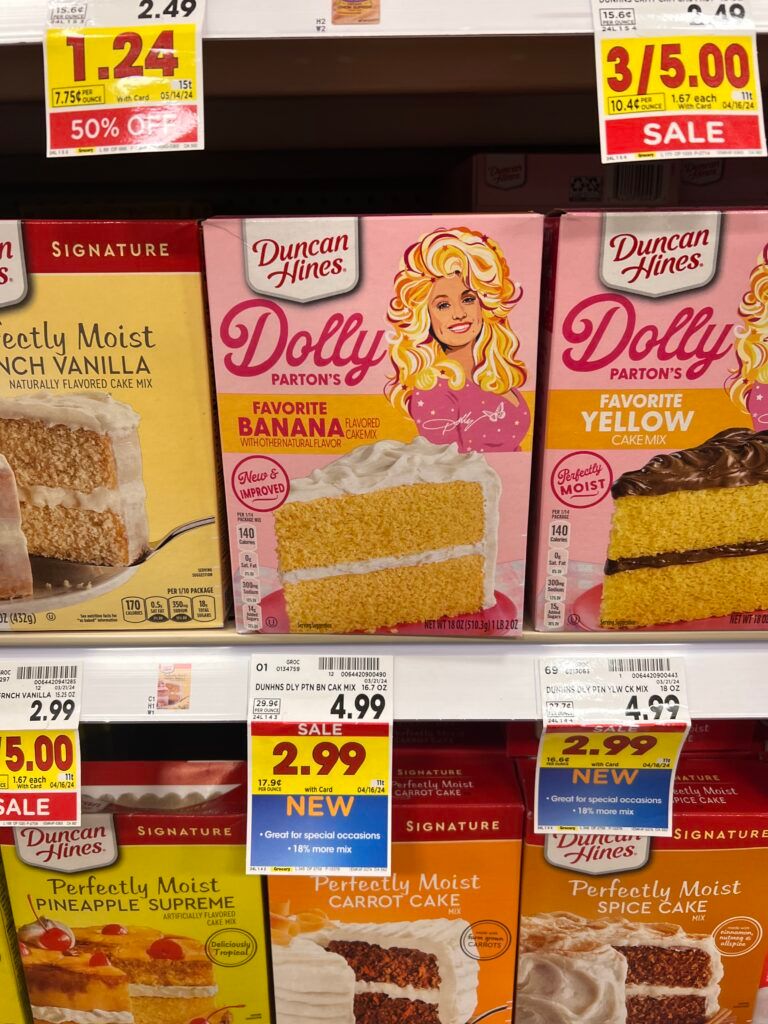 dolly parton kroger shelf image