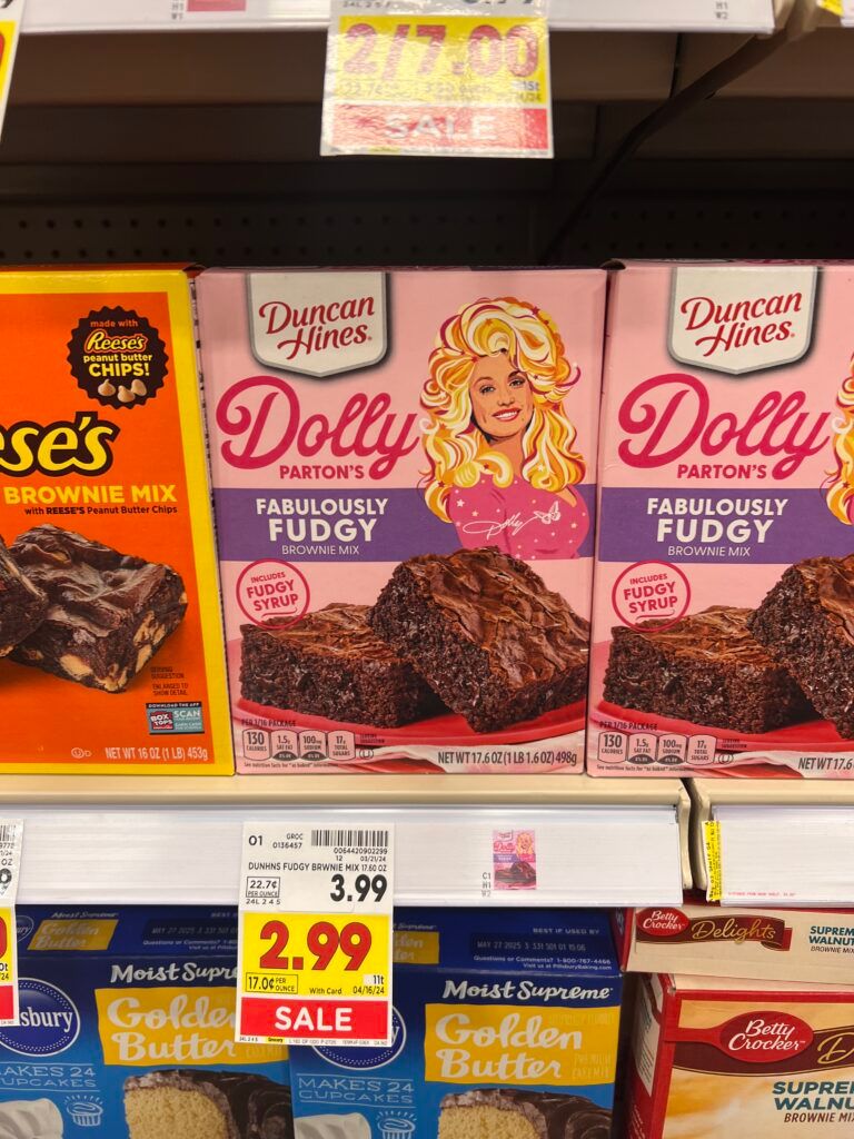 dolly parton kroger shelf image