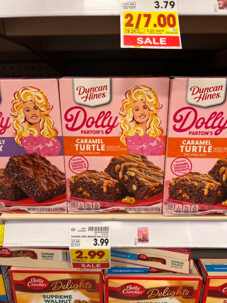 dolly parton kroger shelf image