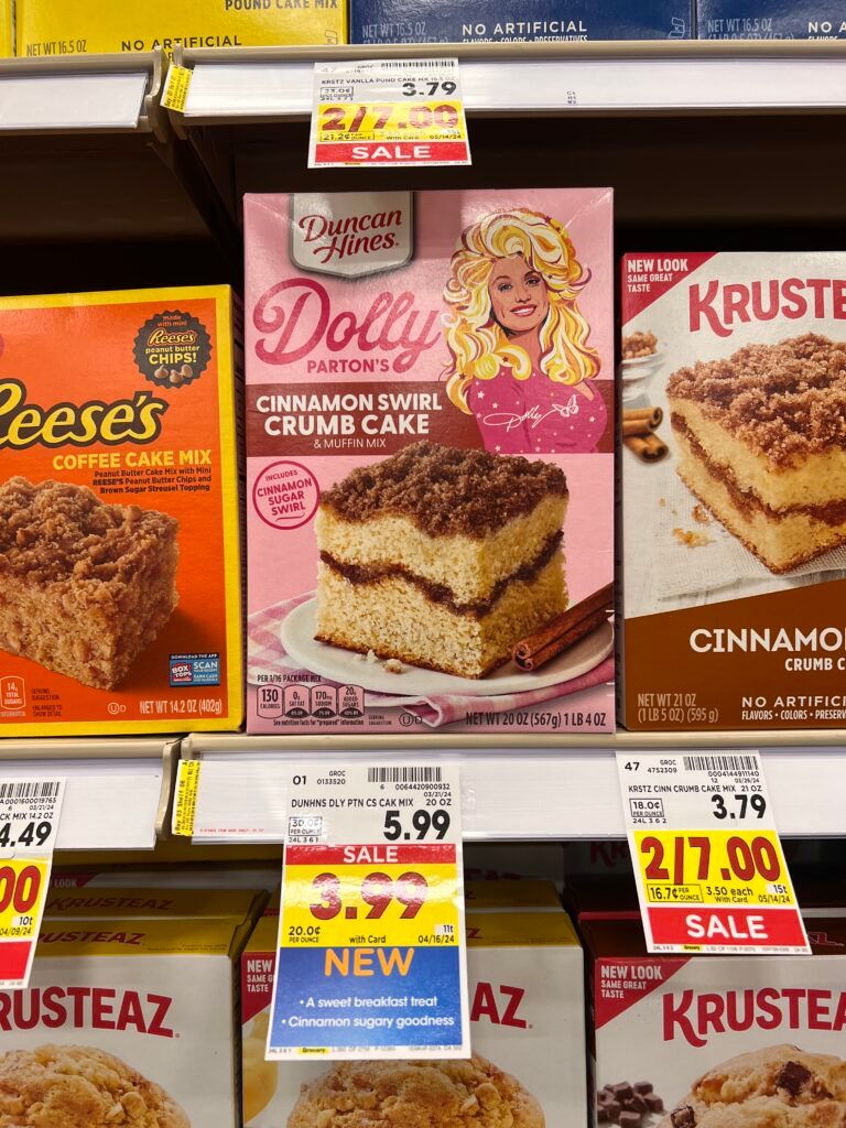 dolly parton kroger shelf image
