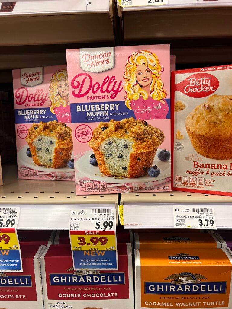 dolly parton kroger shelf image