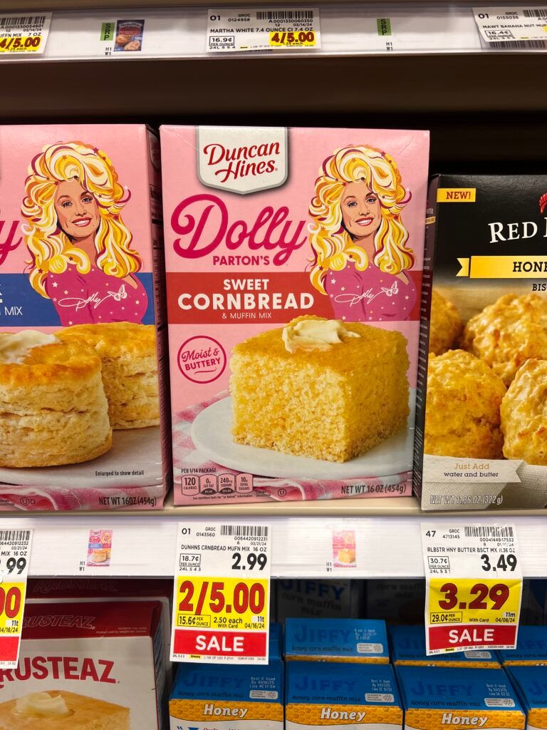 dolly parton kroger shelf image