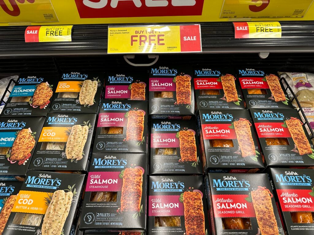 morey's seafood kroger shelf image