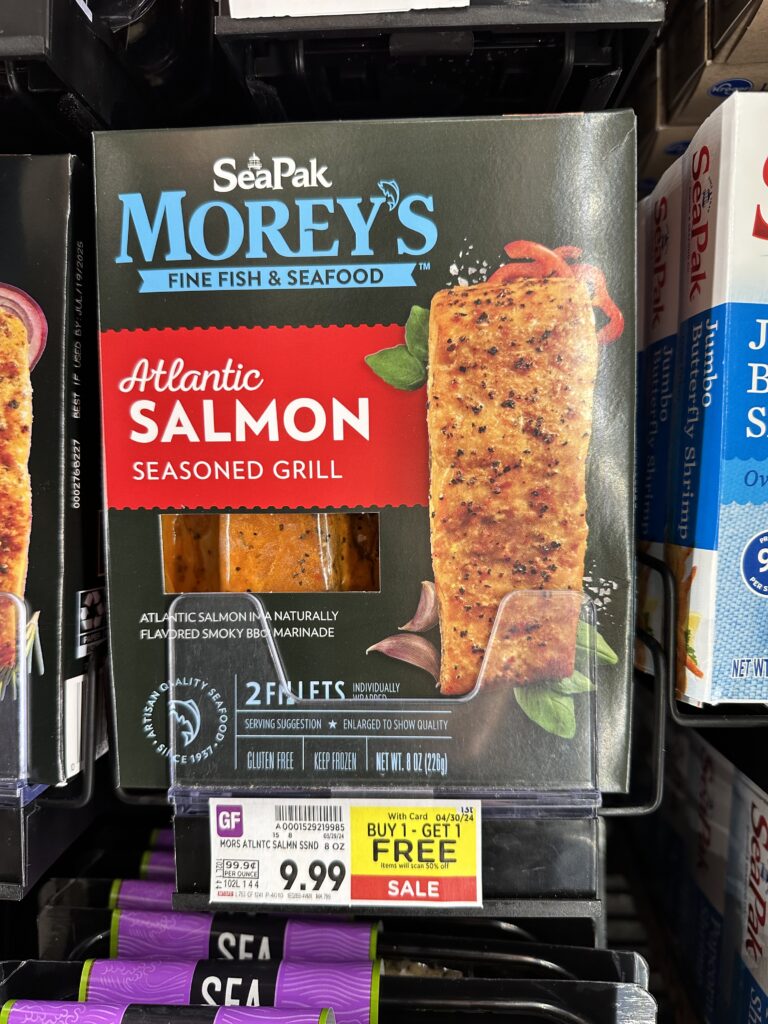 morey's seafood kroger shelf image