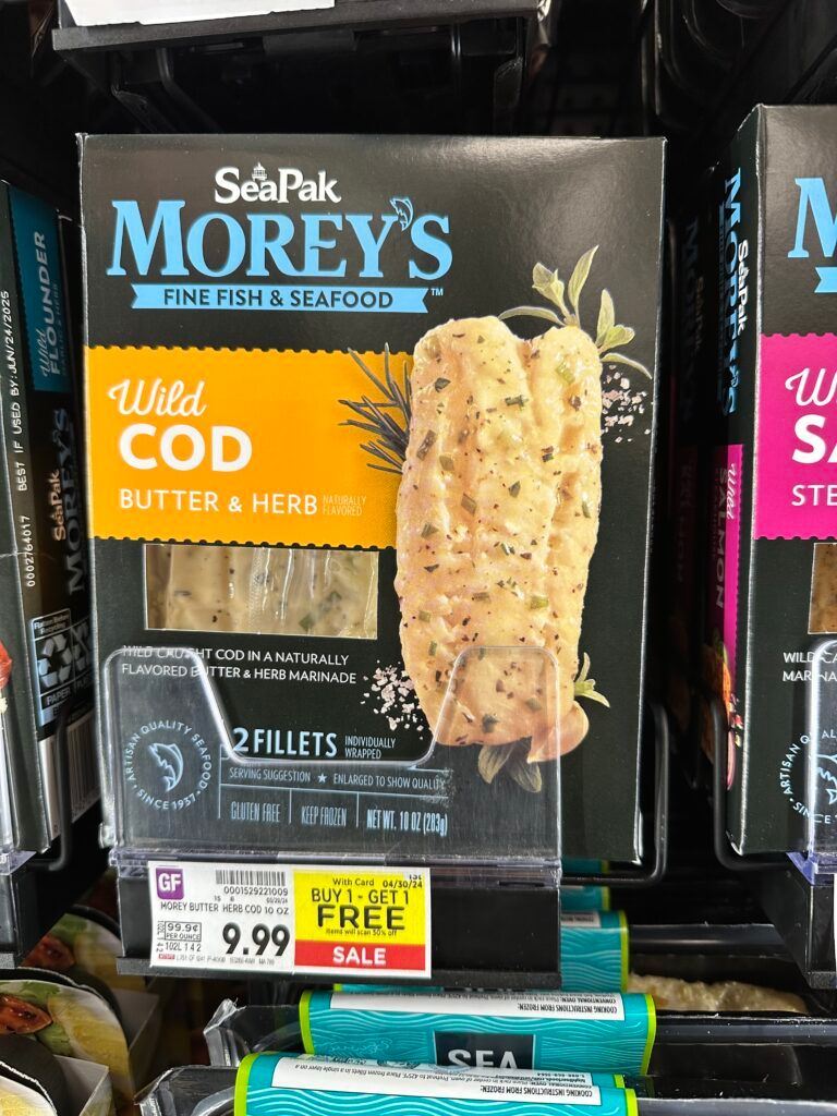 morey's seafood kroger shelf image