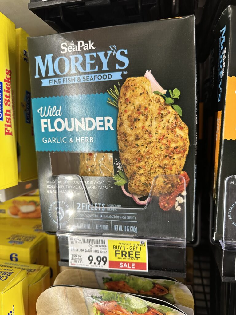 morey's seafood kroger shelf image