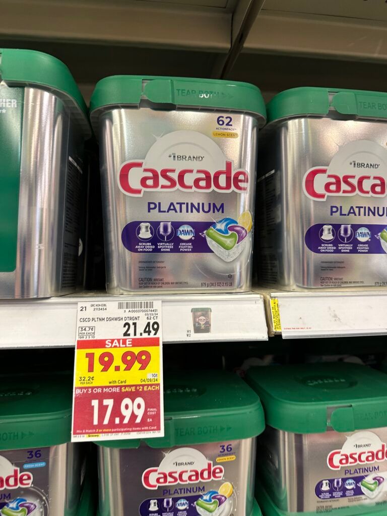 cascade kroger shelf image