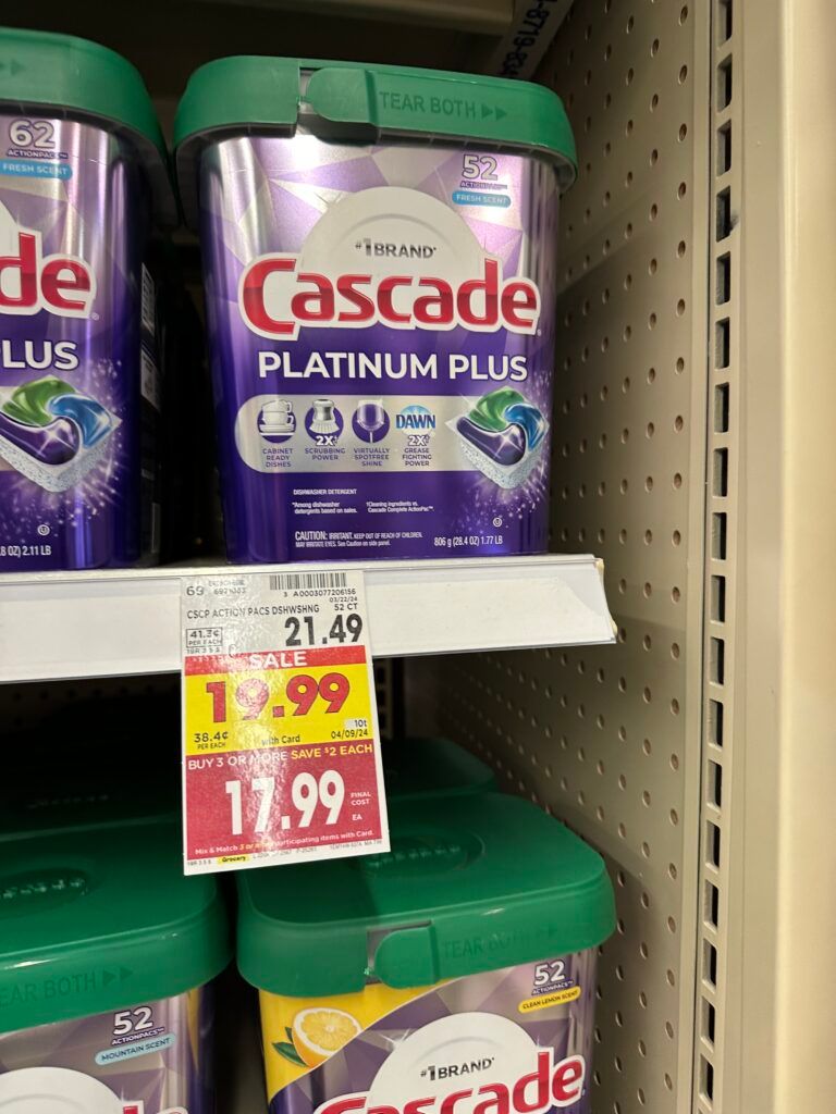 cascade kroger shelf image