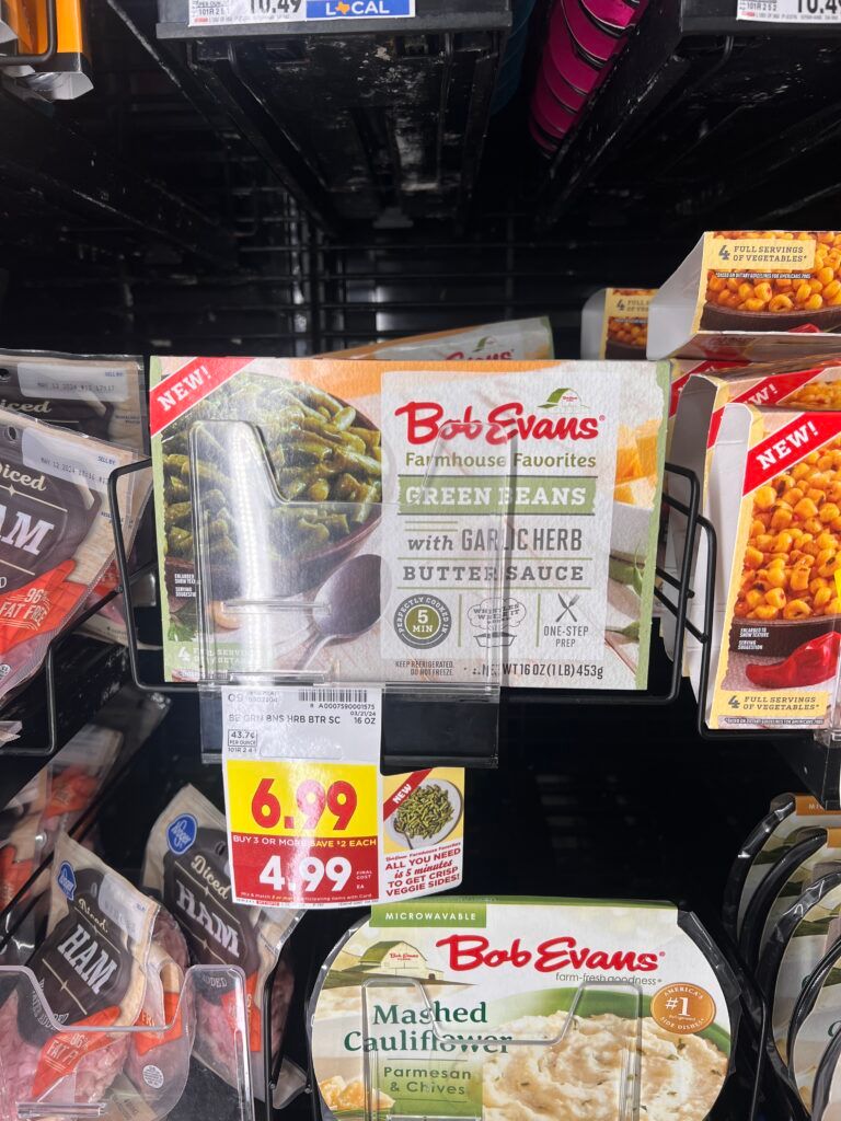 bob evans farmhouse favorites kroger shelf image