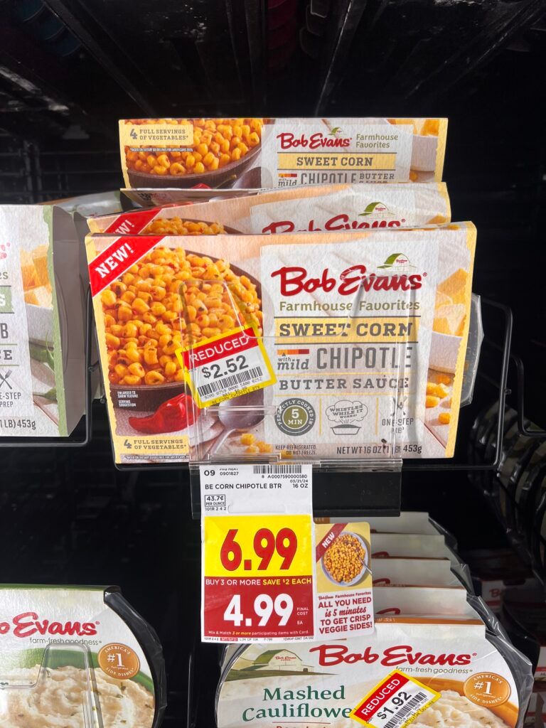 bob evans farmhouse favorites kroger shelf image