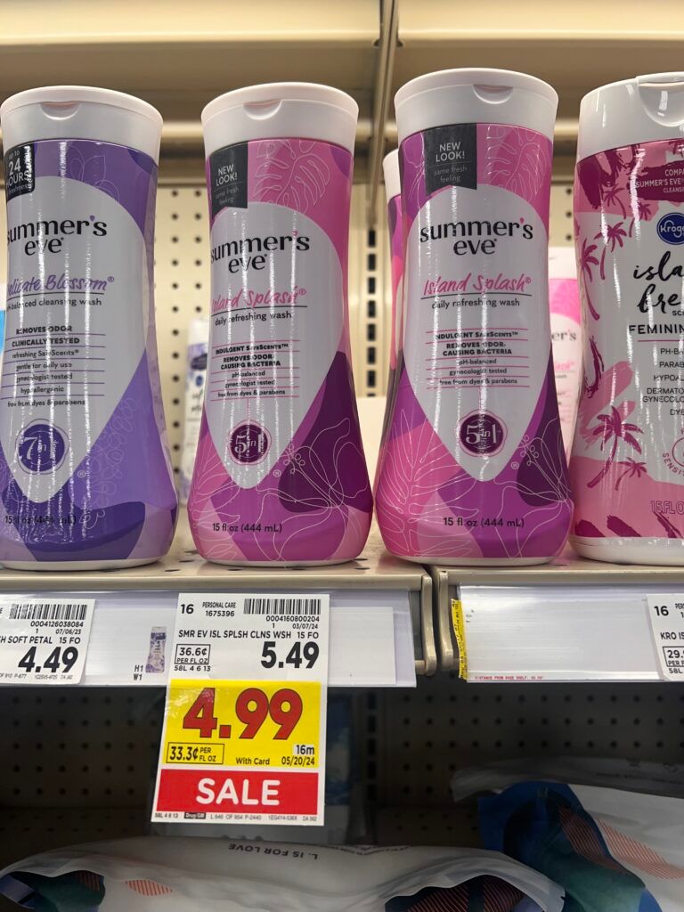summer's eve kroger shelf image