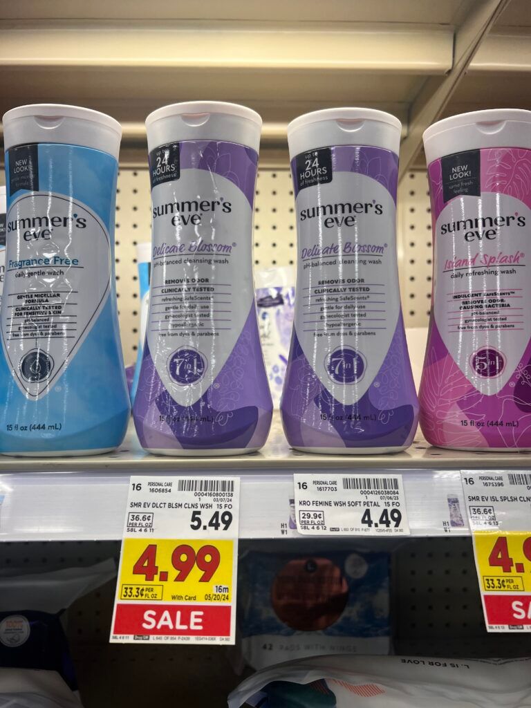 summer's eve kroger shelf image