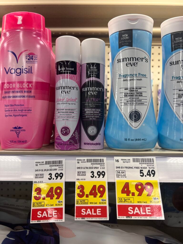 summer's eve kroger shelf image