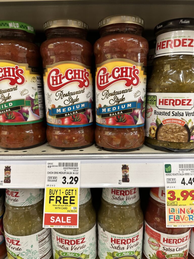chi-chis salsa kroger shelf image 