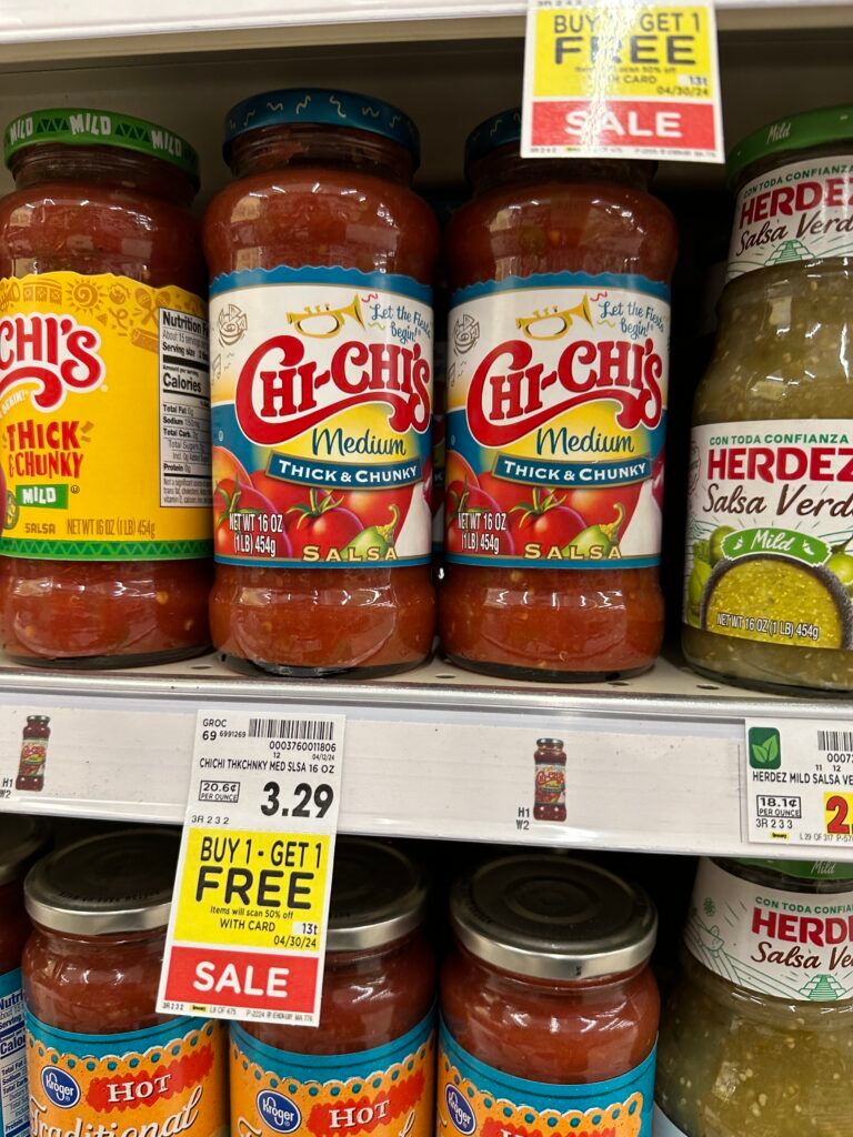 chi-chis salsa kroger shelf image 