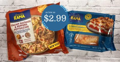 Rana Meal Kits and Lasagna Kroger Krazy
