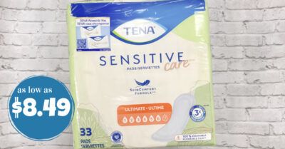 Tena pads (1) kroger krazy