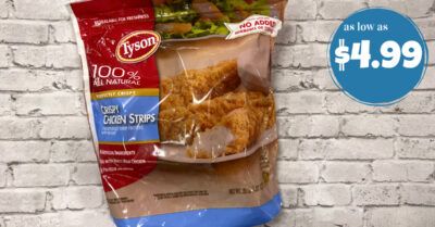 Tyson Frozen Chicken kroger krazy