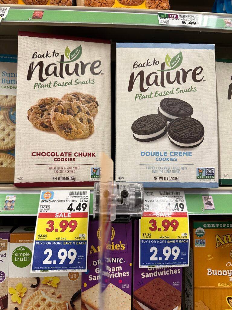 back to nature cookies and crackers kroger shelf image (1)