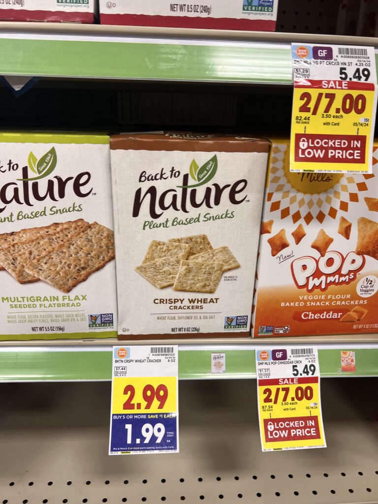 back to nature cookies and crackers kroger shelf image (1)