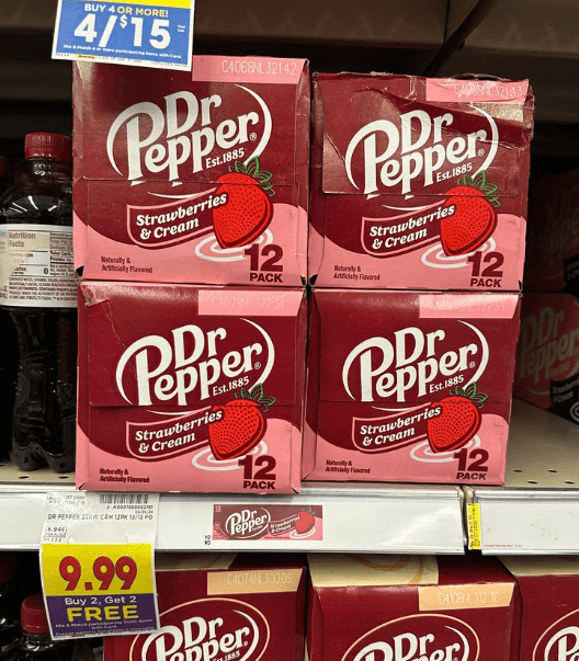 buy 2 get 2 free soda pop images kroger shelf