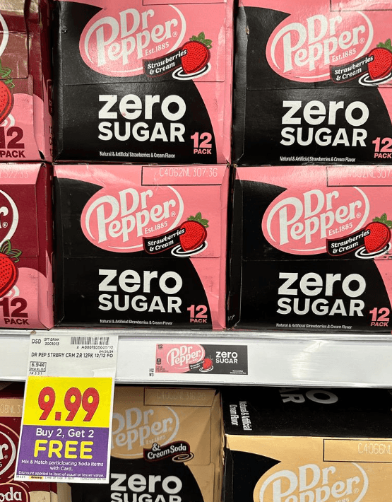 buy 2 get 2 free soda pop images kroger shelf