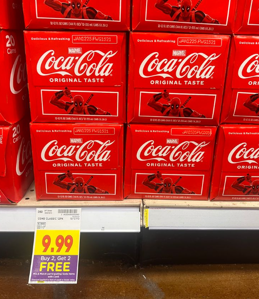 buy 2 get 2 free soda pop images kroger shelf