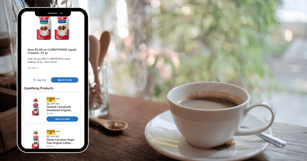 carnation creamer kroger digitalc oupon