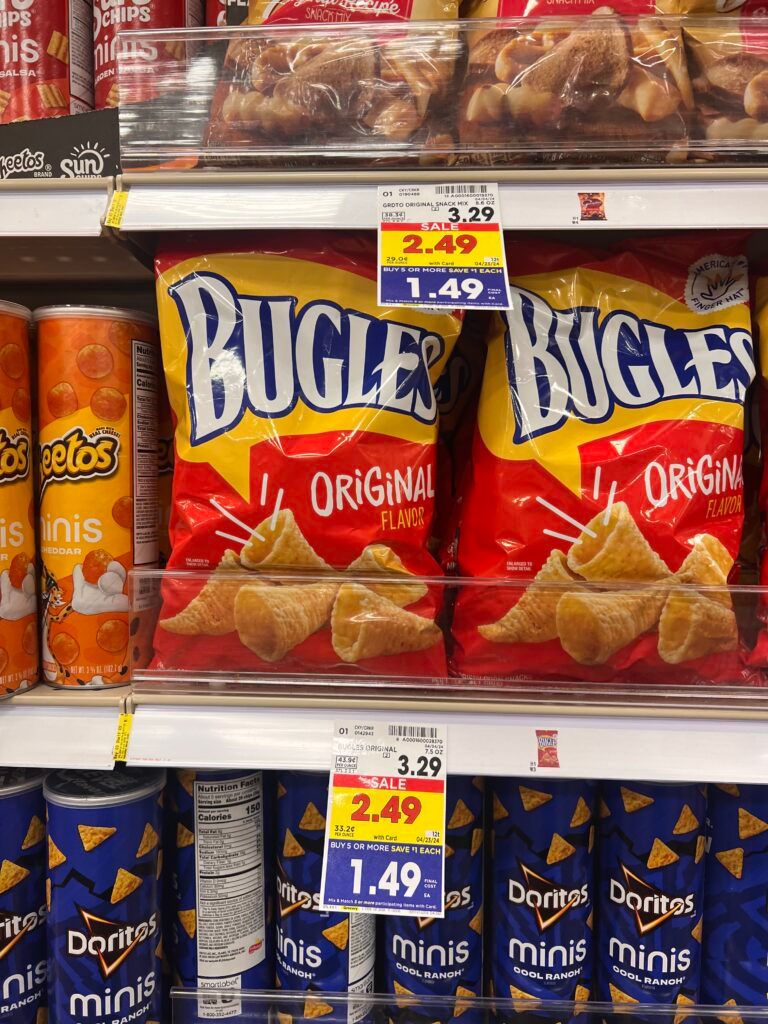 chex, gardettos and bugles kroger shelf image (1)