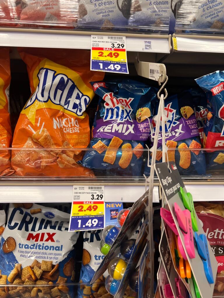 chex, gardettos and bugles kroger shelf image (1)