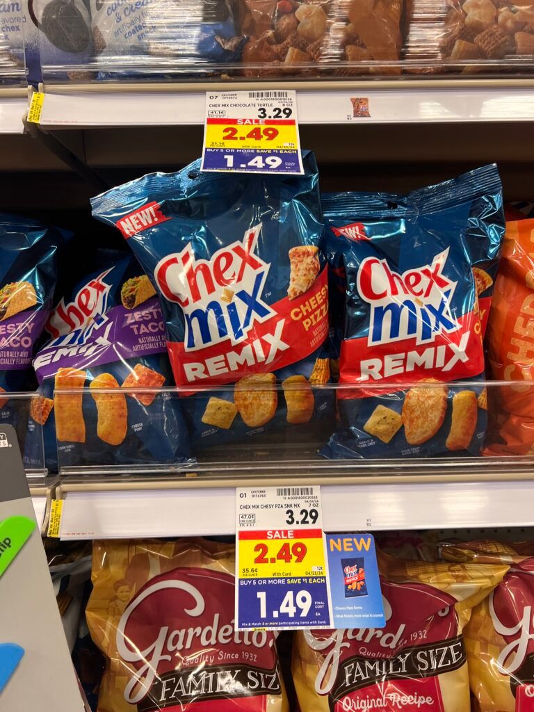 chex, gardettos and bugles kroger shelf image (1)