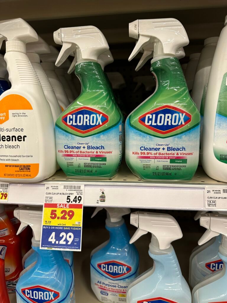 clorox sprays kroger shelf image (1)