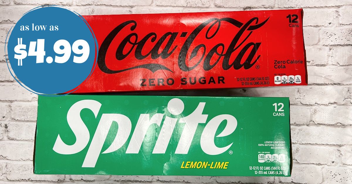 Coca Cola, Dr Pepper and 7UP as low as $4.99! - Kroger Krazy