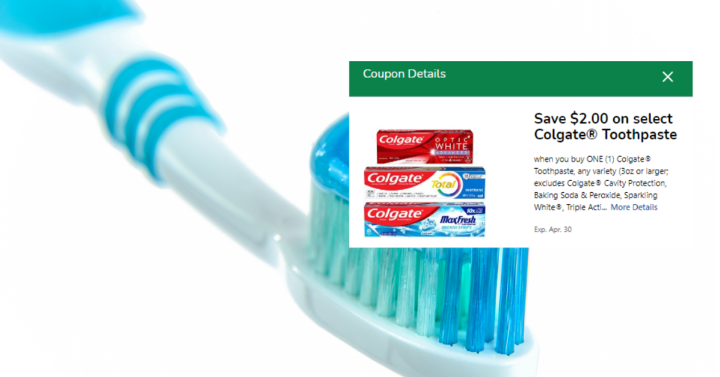 colgate toothpaste kroger digital coupon