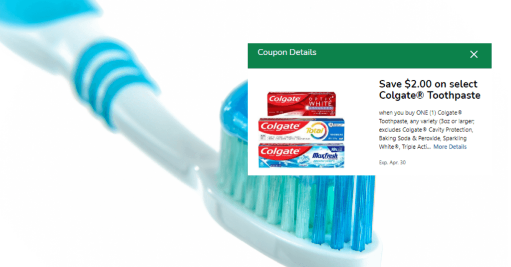 colgate toothpaste kroger digital coupon