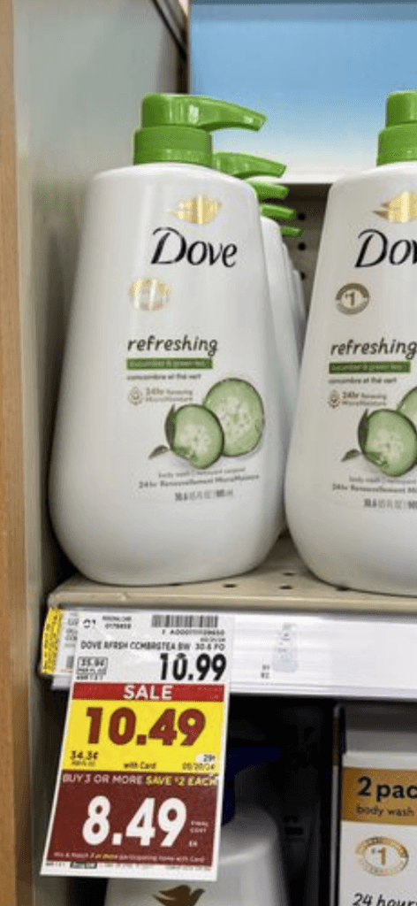 dove deodorant kroger shelf Image