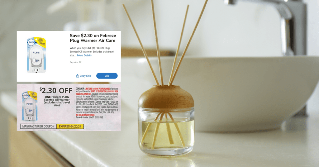 febreze warmer digital insert