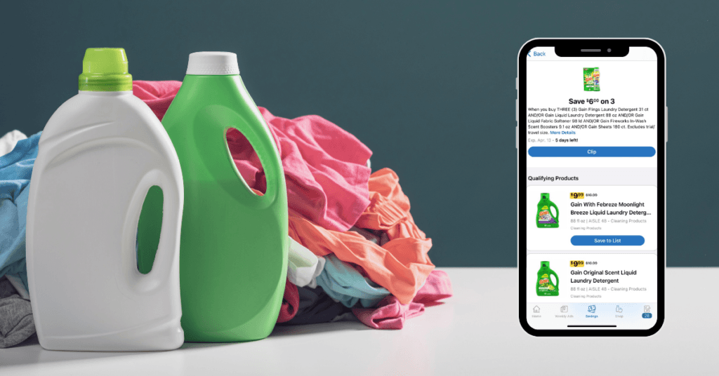 gain detergent digital